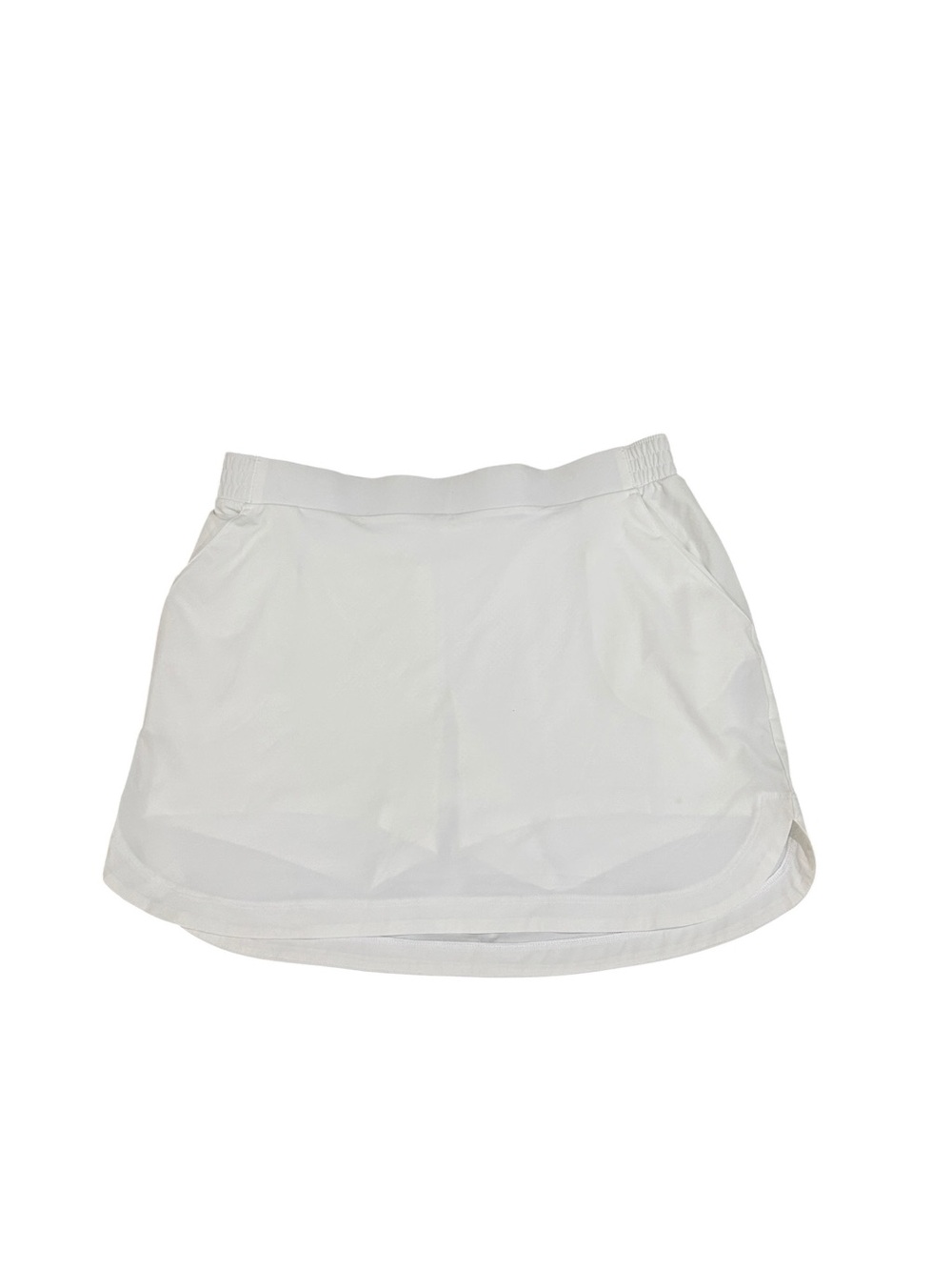 CALIA by Carrie Underwood white flat from elastic back Athletic Skort large